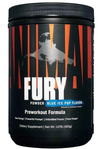 Animal fury pre-workout formula