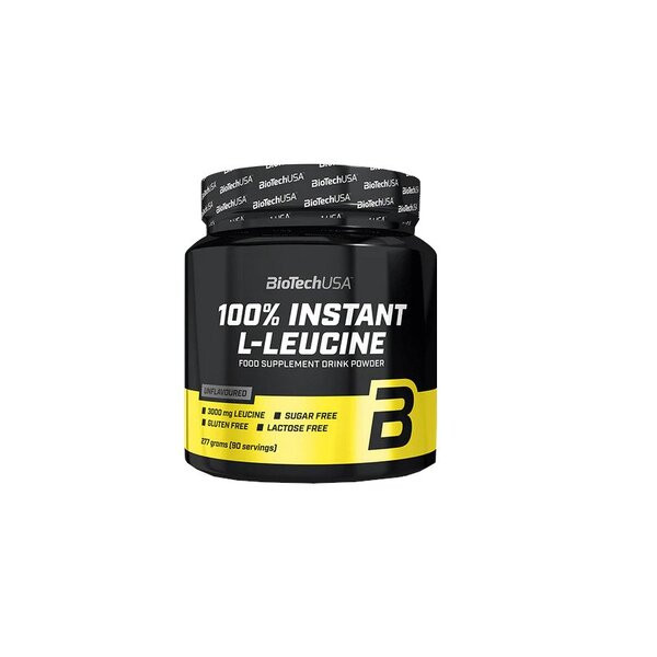 BioTechUSA 100% Instant L-Leucine - 277 grams