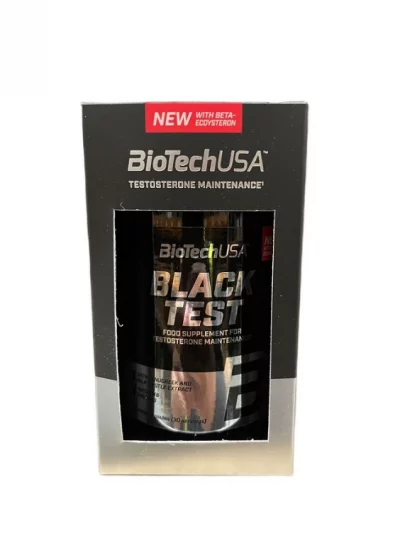 Black test contains 90 caps by BioTechUSA