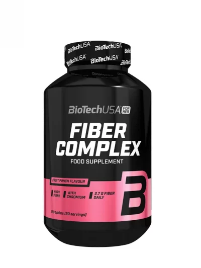 Fiber Complex, Fruit Punch flavoured, contains 120 tablets, by BioTechUSA