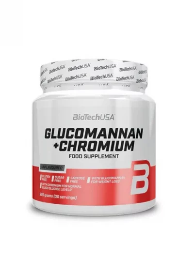 Glucomannan + Chromium contains 225gr. by BioTechUSA