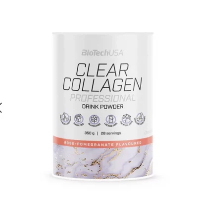 Clear Collagen Professional 350 gr. with Rose and pomegranate flavour by BioTechUSA
