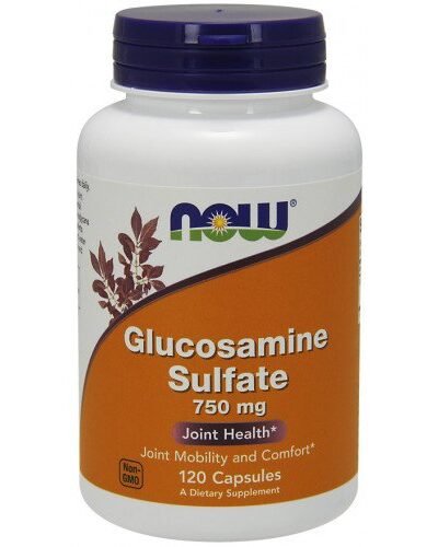 NOW Foods Glucosamine Sulfate 750mg joint mobility and cartilage support supplement