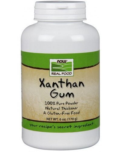 NOW Foods Xanthan Gum Pure Powder 170 g natural thickener for sauces, dressings and gluten-free baking