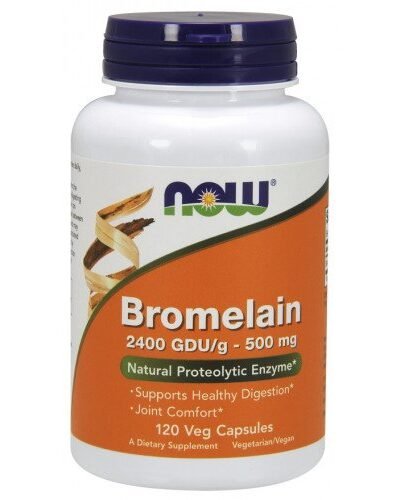 NOW Foods Bromelain 500mg 120 Vcaps