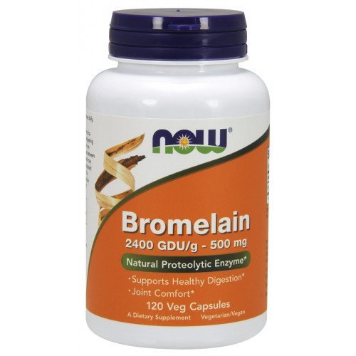 NOW Foods Bromelain 500mg 120 Vcaps