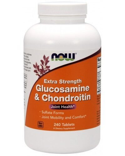 NOW Foods Glucosamine & Chondroitin Extra Strength 240 Capsules