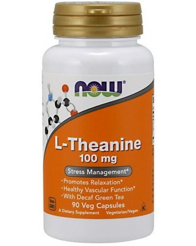 L-Theanine with Inositol and Taurine 100mg chewable supplement 90 tablets