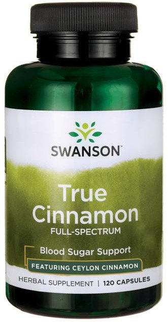 Swanson True Cinnamon Full Spectrum Ceylon cinnamon blood sugar support