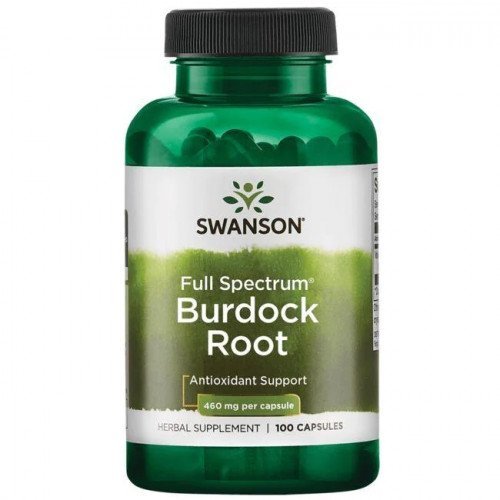 Swanson Full Spectrum Burdock Root capsules for detox and immune support