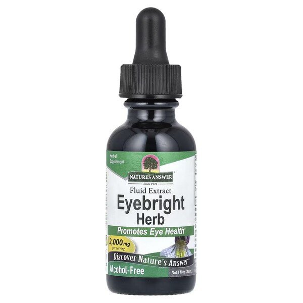 Nature’s Answer Eyebright Herb liquid extract for eye wellness